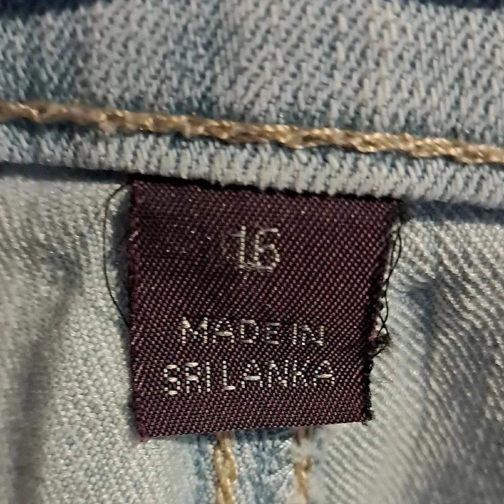 Gloria Vanderbilt Women's High Rise Light Blue Jeans